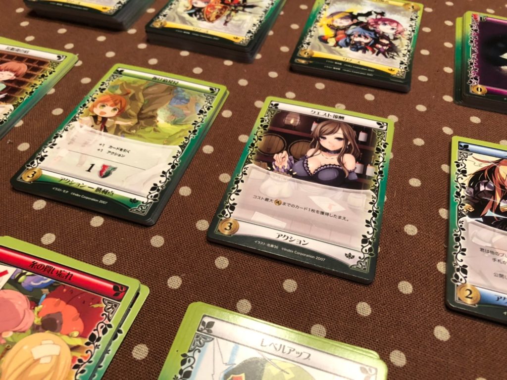 世界樹の迷宮ドミニオンのカード例