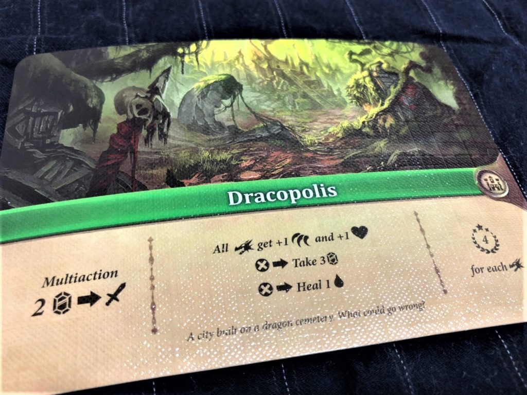エンチャンターズ(Enchanters )の村カード「ドラコポリス」
