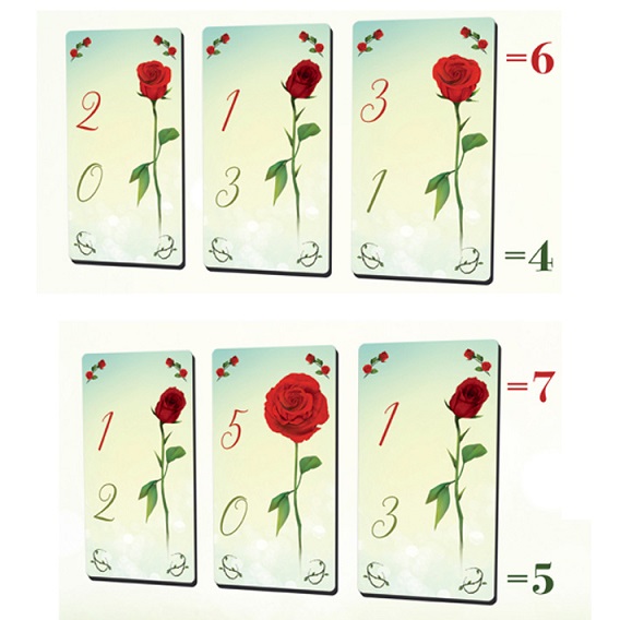 「バレンタイン・デー 完全日本語版」のカード例