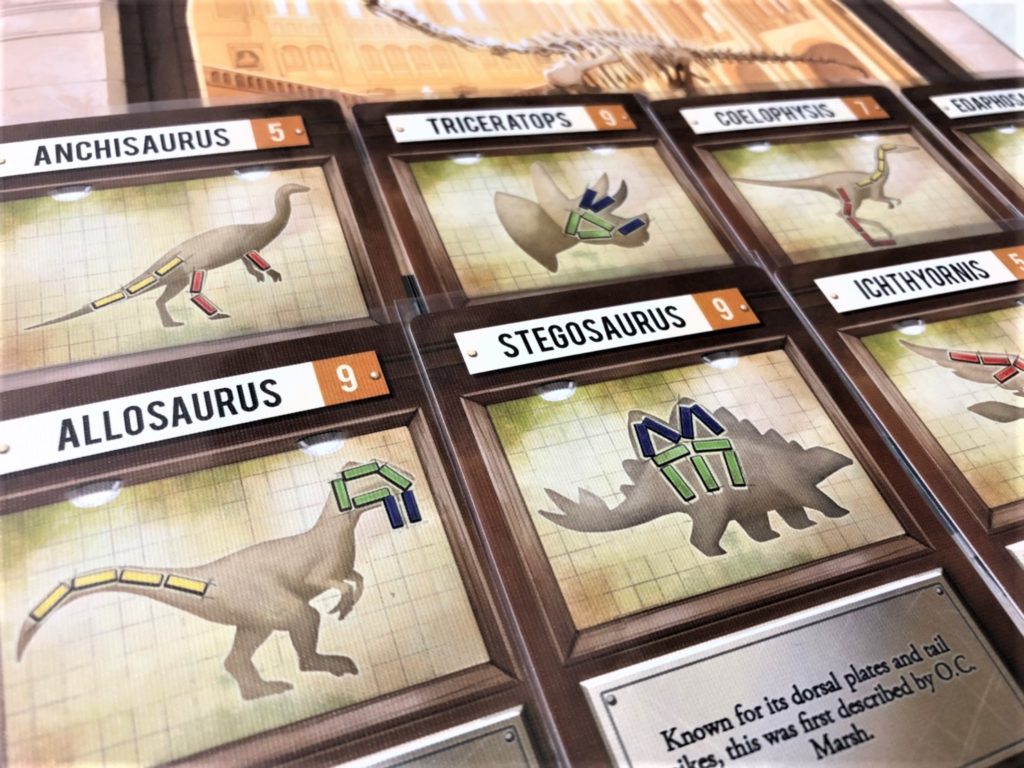 「グレート・ダイナソー・ラッシュ」(The Great Dinosaur Rush)の恐竜カード