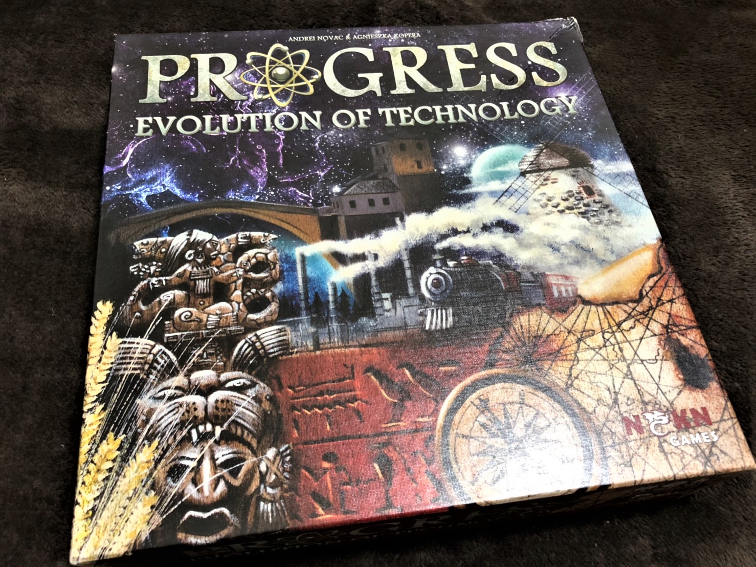 「プログレス：科学技術の発展」のボックスアート